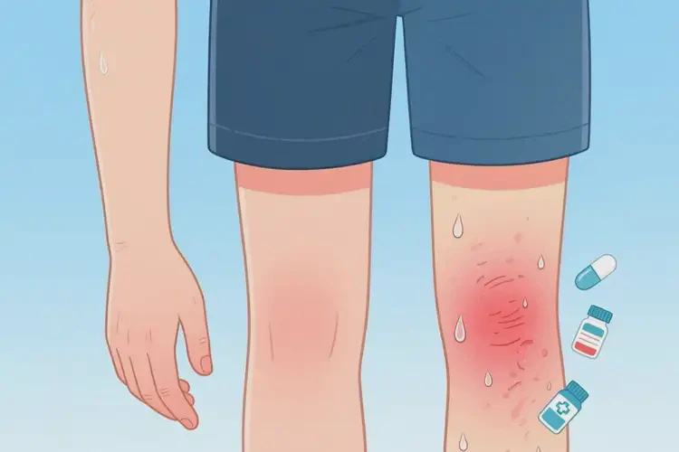 青年人四肢容易起濕疹不管它會自己痊愈嗎(圖3)