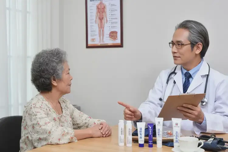 老人臉上起濕疹可不可以根治(圖3)