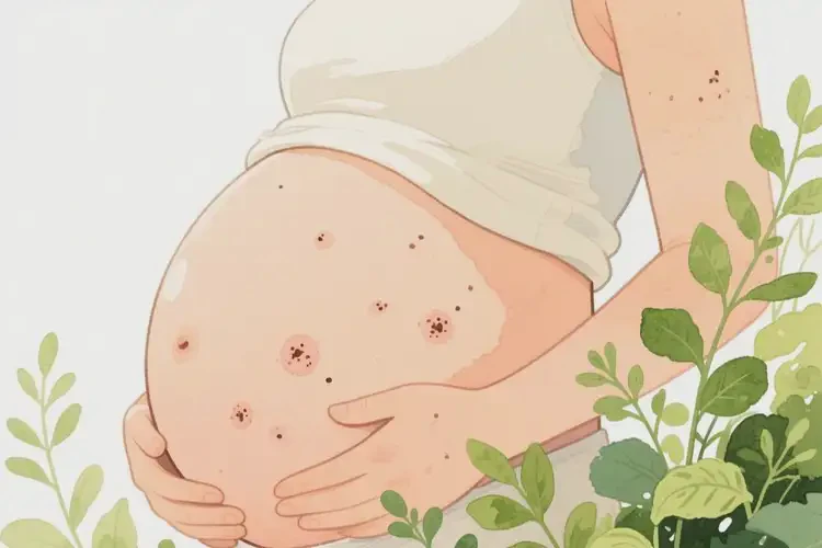 孕婦身上偶爾起濕疹能夠徹底治愈嗎(圖3)