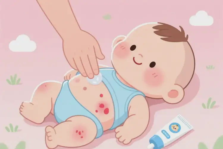 寶寶肚子出濕疹不管它會自己好嗎(圖4)