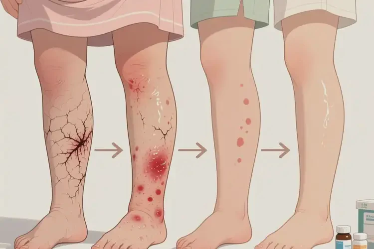 产妇小腿经常起湿疹可不可以彻底自愈(图2)