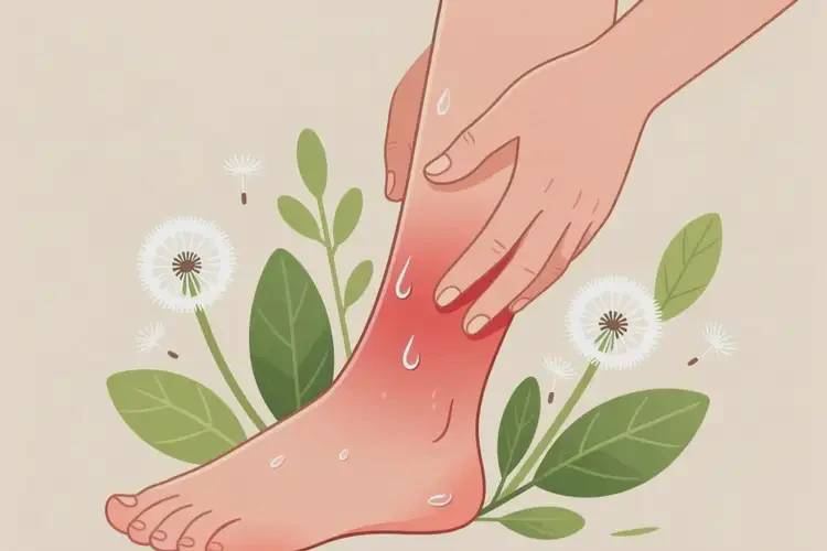 女人小腿上偶尔长湿疹可不可以彻底自愈(图2)