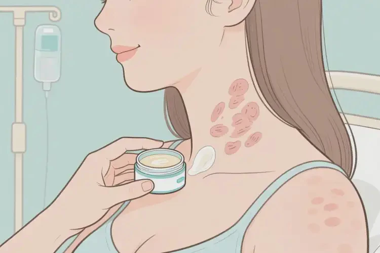 產(chǎn)婦脖子上經(jīng)常起濕疹可不可以徹底自愈(圖1)