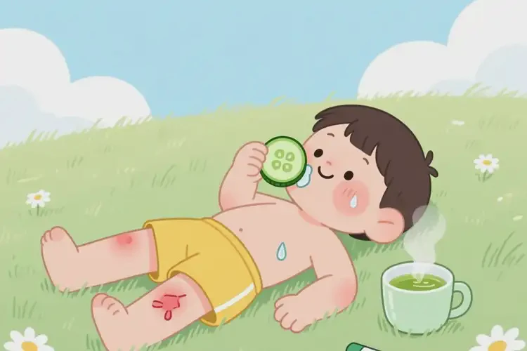 少兒小腿經(jīng)常起濕疹可不可以徹底自愈(圖1)