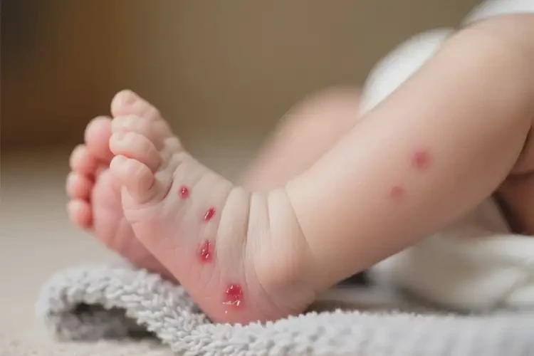 新生儿脚上长湿疹不管它会自己痊愈吗(图3)