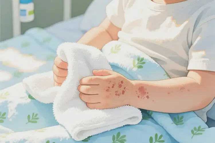 兒童身上長濕疹不管它會自己好嗎(圖4)