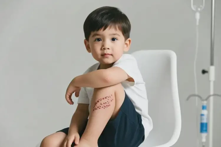 小孩手臂上經(jīng)常起濕疹可不可以根治(圖2)