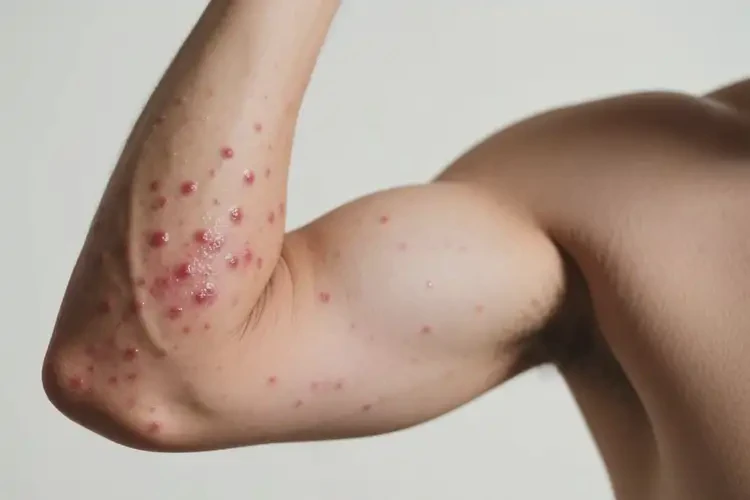 男人手臂偶爾起濕疹不管它會自己自愈嗎(圖4)