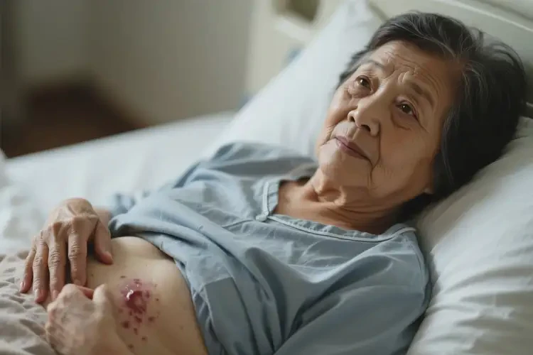 老年人肚子上偶爾長濕疹不管它會自己好嗎(圖3)