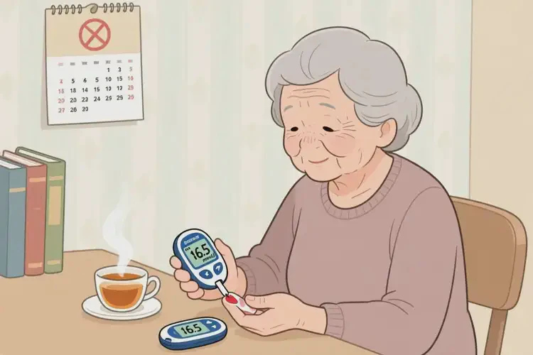 老年人早上血糖16(圖1)