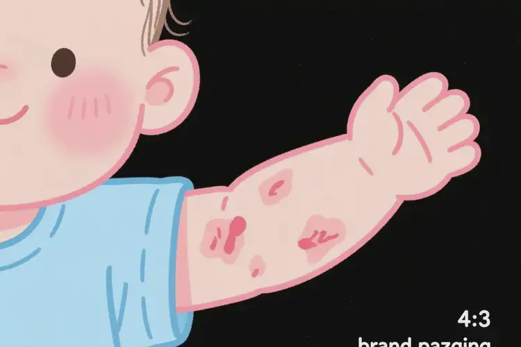 幼兒手臂上偶爾長濕疹能不能徹底自愈(圖1)