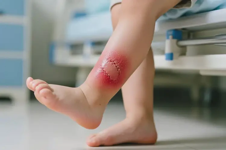 小孩小腿上經(jīng)常長濕疹可不可以徹底自愈(圖2)