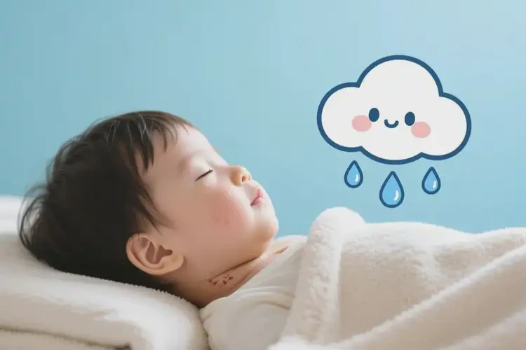 小孩脖子偶尔长湿疹能够彻底治愈吗(图2)