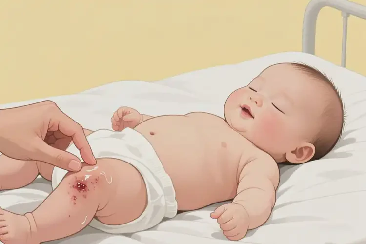 嬰幼兒大腿經(jīng)常起濕疹可不可以根治(圖1)