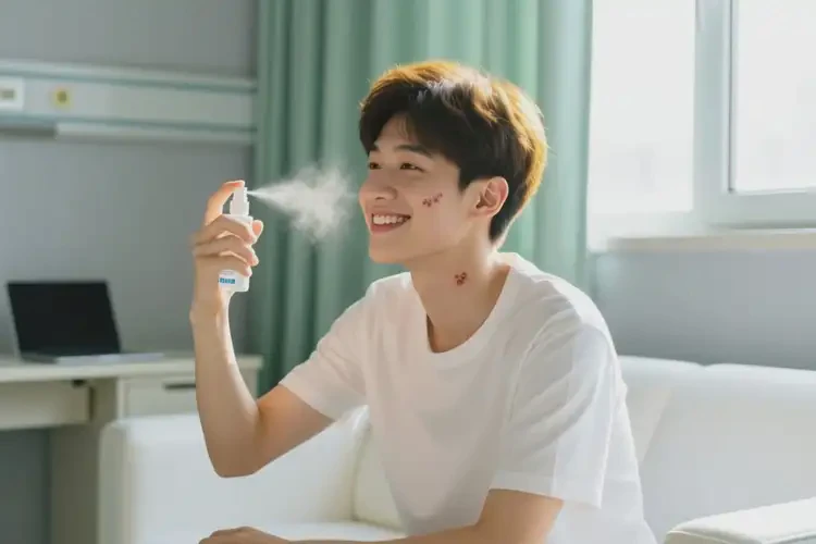 青少年脸上经常长湿疹可不可以彻底自愈(图1)