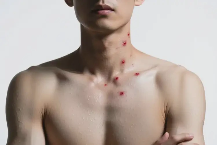 男性脖子經(jīng)常起濕疹不管它會自己痊愈嗎(圖1)