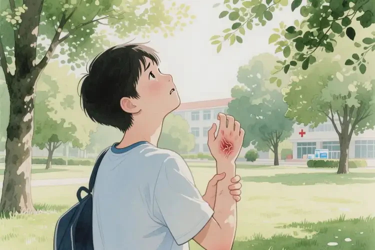 中學(xué)生身上經(jīng)常長濕疹不管它會自己自愈嗎(圖3)