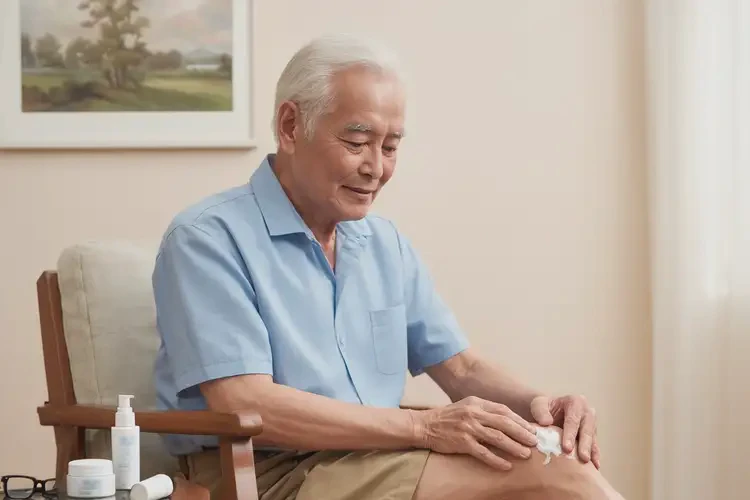 老人小腿上有濕疹能徹底自愈嗎(圖2)