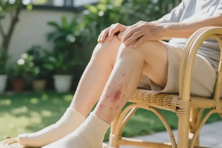 老年人小腿經(jīng)常長濕疹可不可以徹底自愈(圖3)