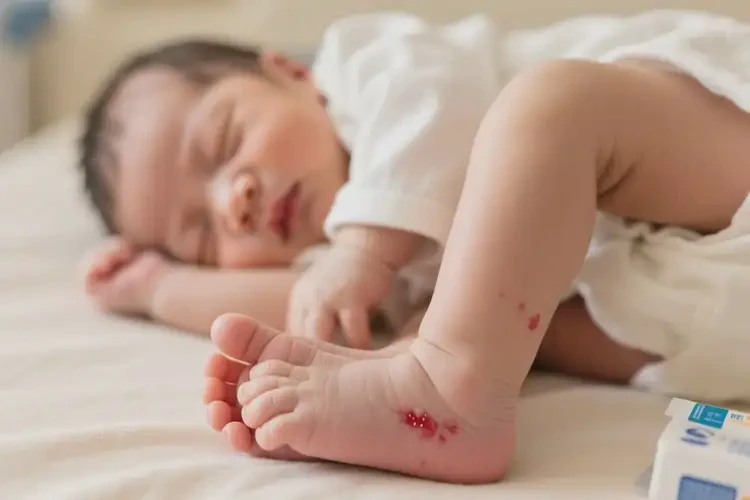 新生儿脚上长湿疹不管它会自己痊愈吗(图4)