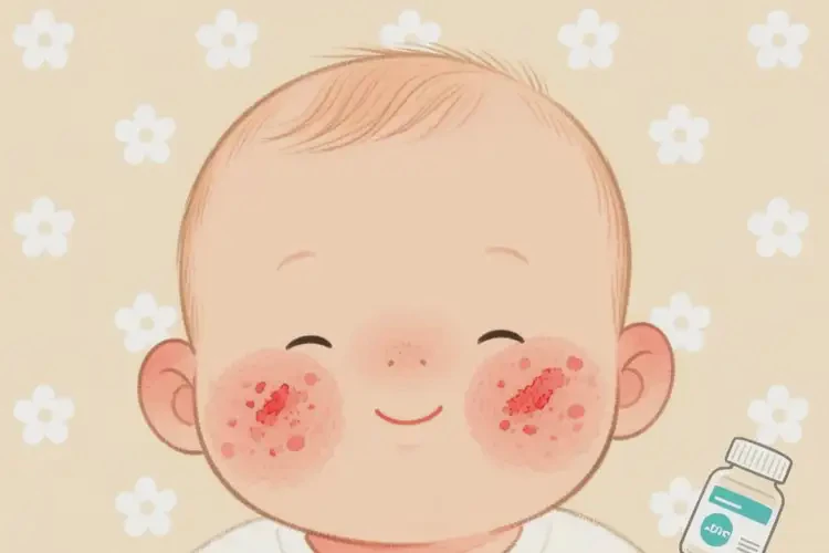嬰兒面部偶爾長濕疹可不可以根治(圖4)