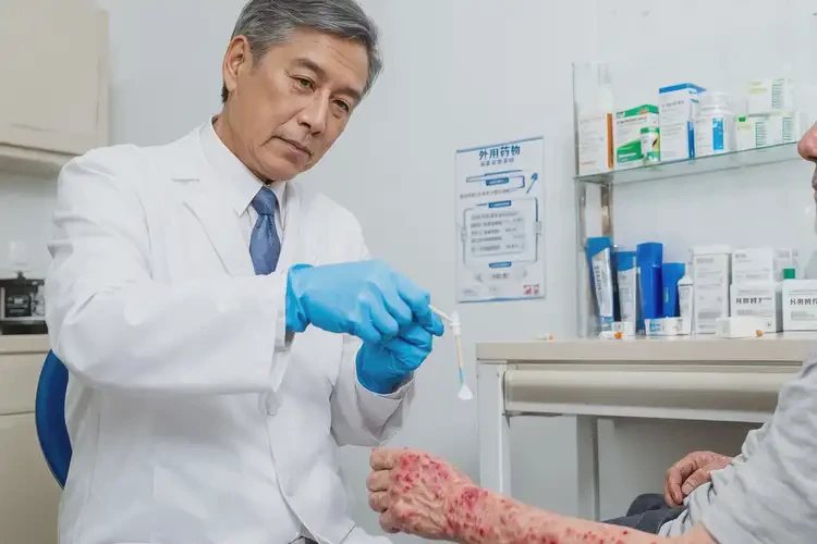 老人臉上容易起濕疹不管它會自己痊愈嗎(圖3)