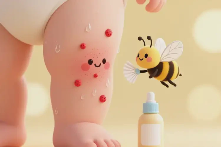 寶寶大腿上有濕疹可不可以徹底自愈(圖1)