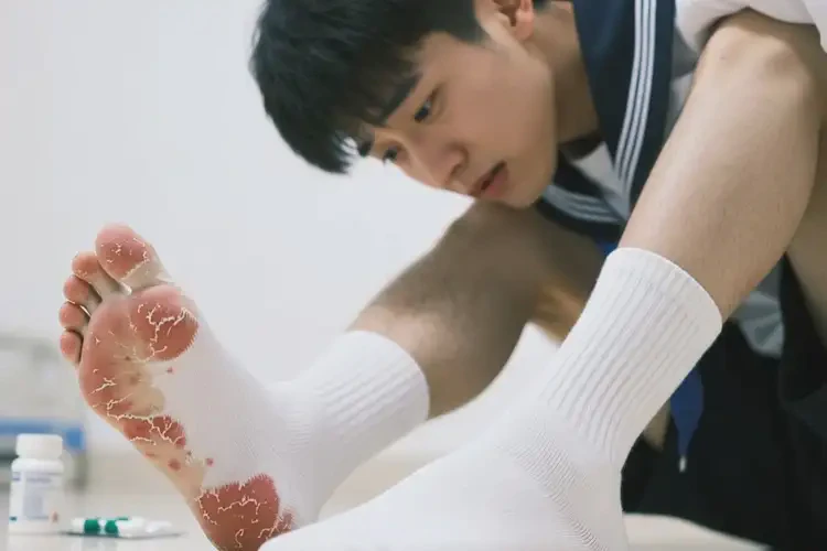 大學(xué)生腳上經(jīng)常起濕疹不管它會(huì)自己自愈嗎(圖4)