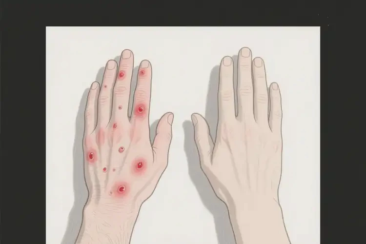 男性手上容易起濕疹不管它會自己自愈嗎(圖2)