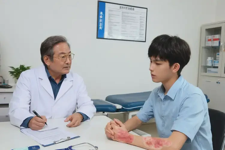 男人四肢經(jīng)常長濕疹能夠徹底治愈嗎(圖2)