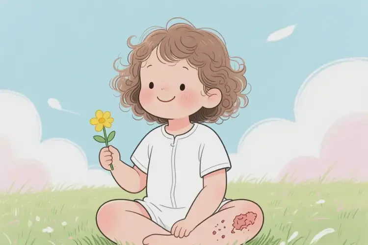 小孩大腿上長濕疹可不可以徹底自愈(圖3)