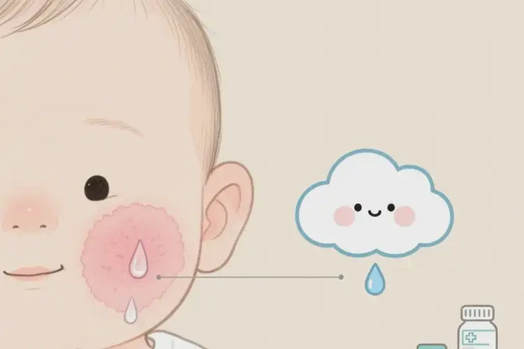 寶寶面部有濕疹可不可以根治(圖2)