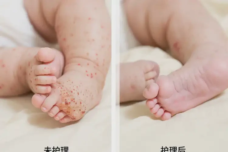宝宝脚上容易起湿疹可不可以彻底自愈(图2)