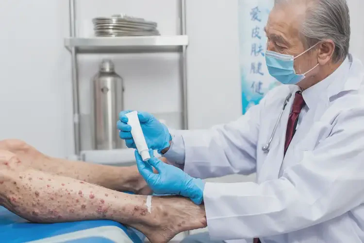 老年人小腿上容易长湿疹能彻底自愈吗(图3)