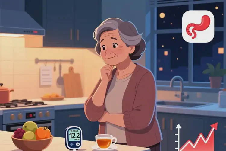 中年人晚上血糖12點2是糖尿病嗎(圖1)