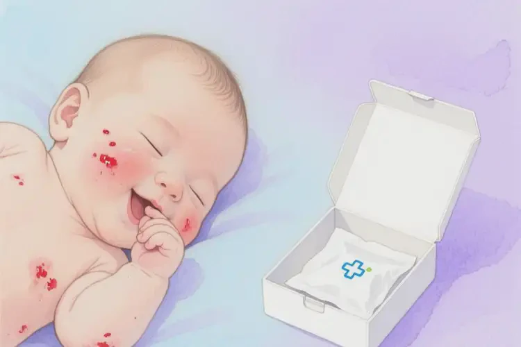 寶寶身上經(jīng)常起濕疹不管它會自己痊愈嗎(圖1)