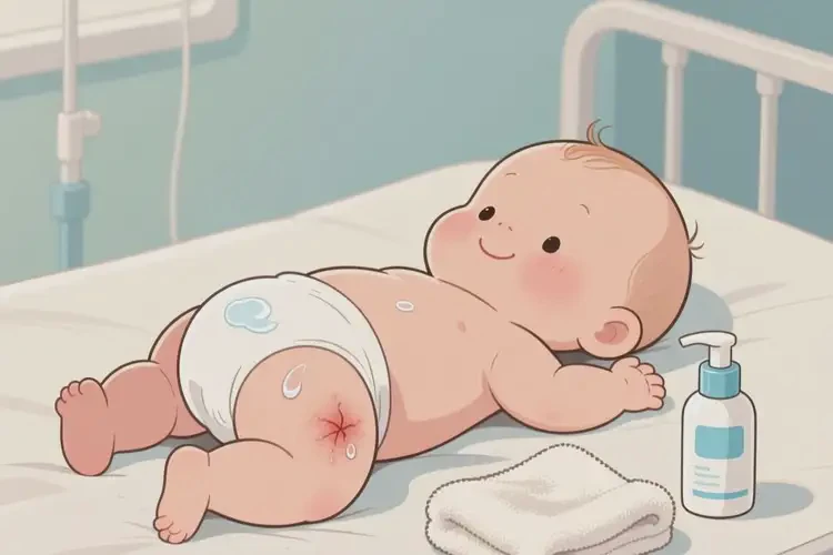 嬰幼兒屁股上容易起濕疹可不可以根治(圖2)