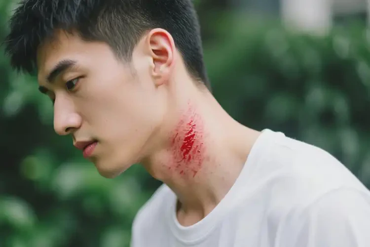 青年人脖子出濕疹不管它會(huì)自己好嗎(圖4)