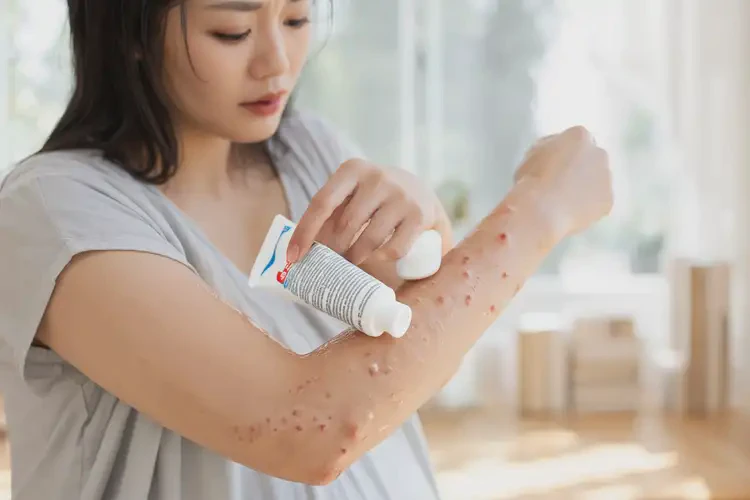 孕婦手臂上偶爾起濕疹能徹底自愈嗎(圖3)