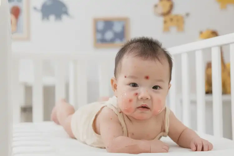 嬰兒脖子上偶爾長濕疹不管它會自己痊愈嗎(圖3)