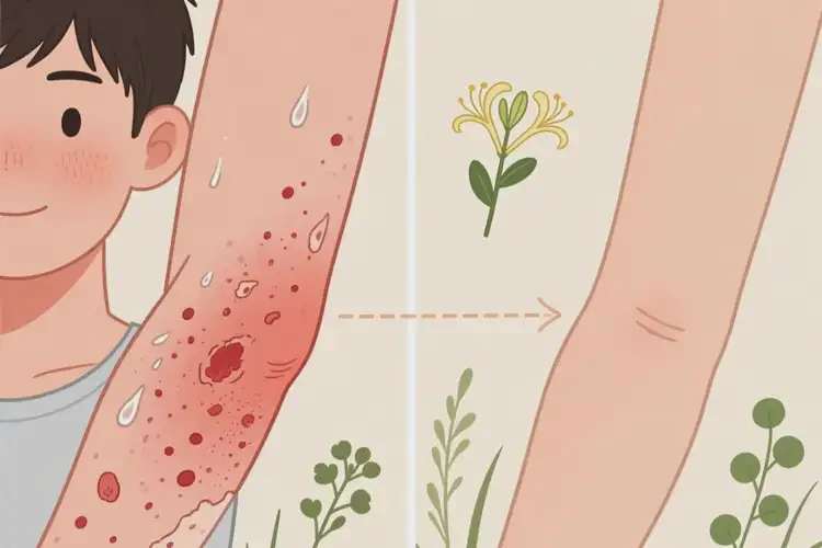 男生身上有濕疹能徹底自愈嗎(圖2)