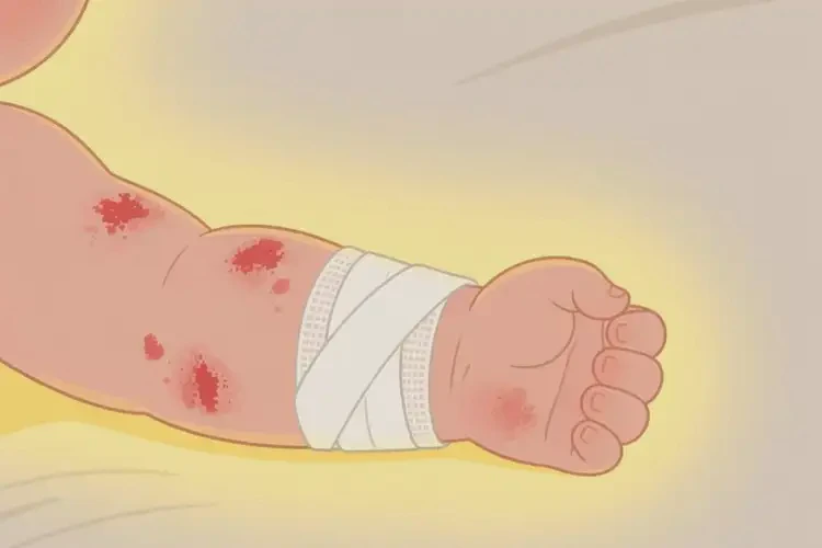 寶寶手臂上經(jīng)常起濕疹可不可以根治(圖2)