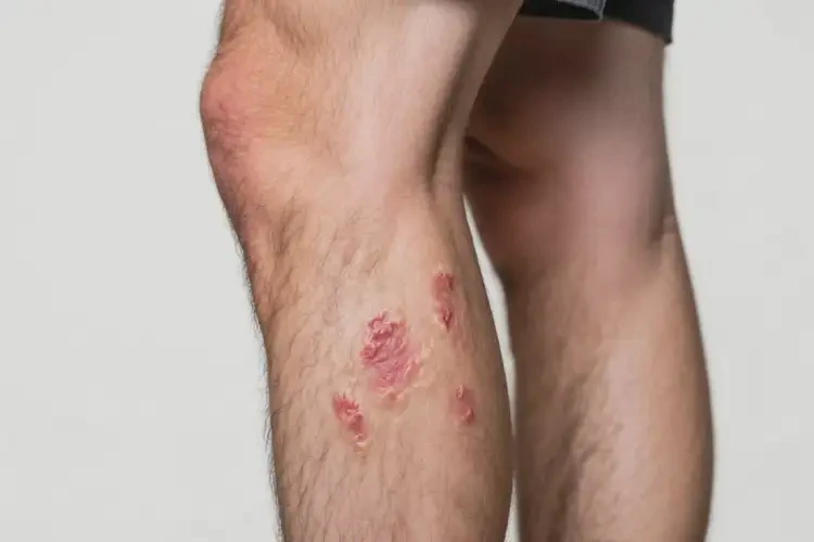 男人大腿偶爾起濕疹能不能根治(圖3)