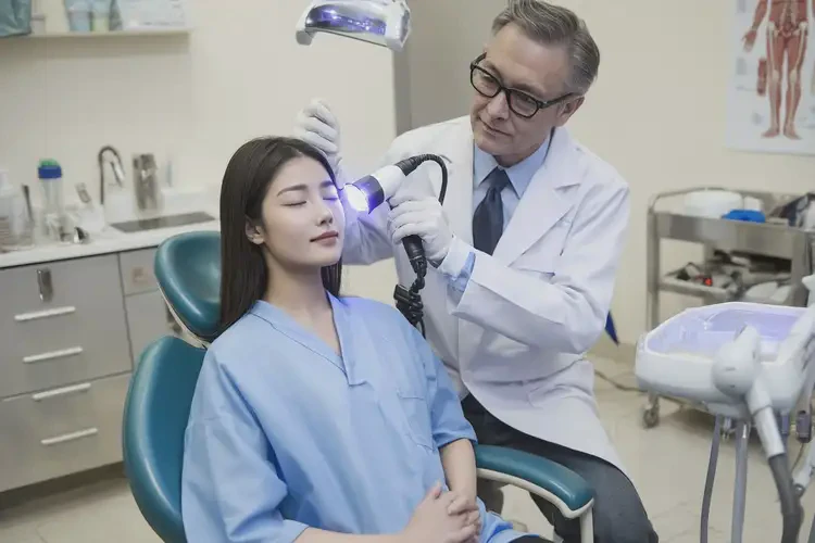 女性面部偶爾長濕疹能夠徹底治愈嗎(圖2)