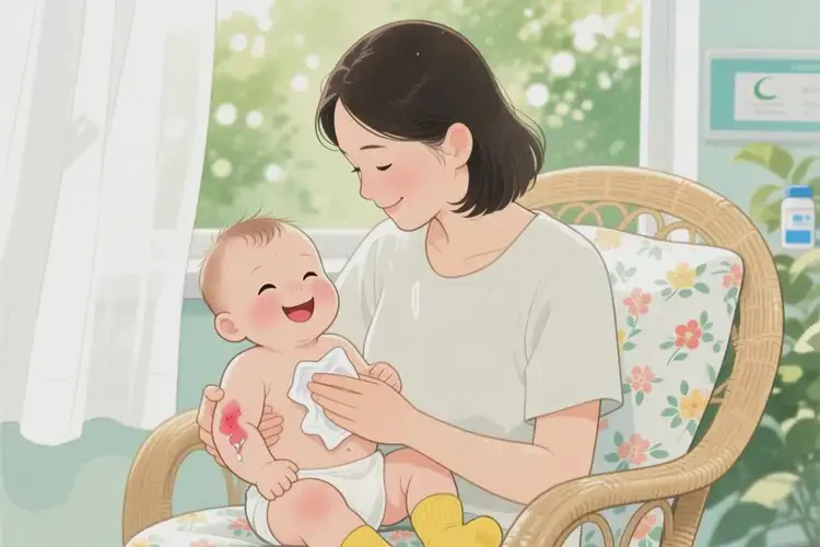 嬰幼兒全身偶爾長濕疹可不可以徹底自愈(圖2)