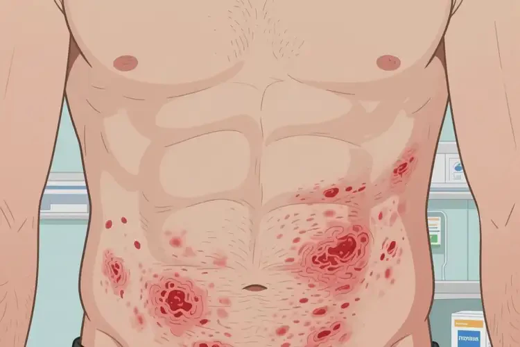 男人肚子起濕疹能不能根治(圖4)