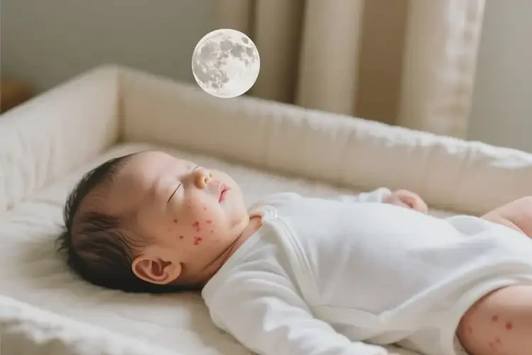 新生兒身上有濕疹不管它會自己自愈嗎(圖4)