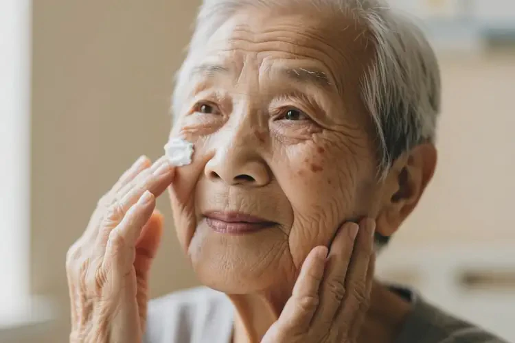 高齡老人面部起濕疹不管它會自己痊愈嗎(圖4)