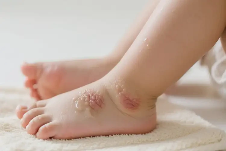 小孩腳上出現(xiàn)濕疹可不可以根治(圖3)