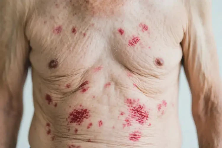 高齡老人肚子起濕疹不管它會自己痊愈嗎(圖4)